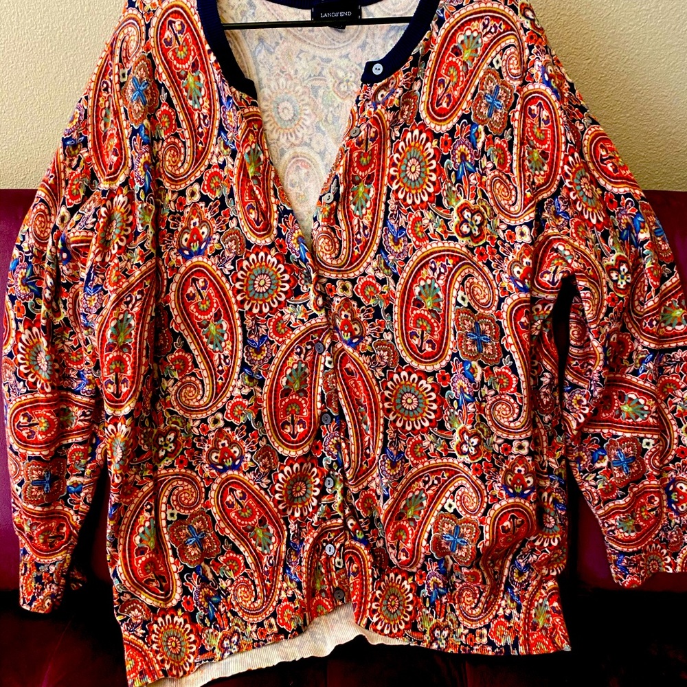 Paisley Cardigan